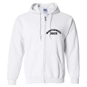 Montgomery Tea Party Alabama Brawl Funny Full Zip Hoodie