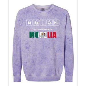 Mexicano The Perfect Elet Of Morelia Mexico Gift Colorblast Crewneck Sweatshirt