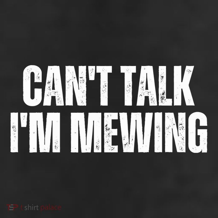 Mewing Tongue Posture Trainer CanT Talk IM Mewing Adult Drive Performance Visor