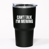Mewing Tongue Posture Trainer CanT Talk IM Mewing Tumbler