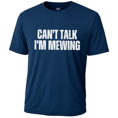 Mewing Tongue Posture Trainer CanT Talk IM Mewing Performance Shirt
