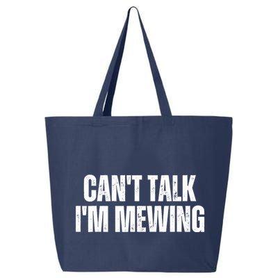 Mewing Tongue Posture Trainer CanT Talk IM Mewing 25L Jumbo Tote