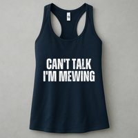 Mewing Tongue Posture Trainer CanT Talk IM Mewing Womens Tank Top
