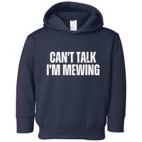 Mewing Tongue Posture Trainer CanT Talk IM Mewing Toddler Hoodie