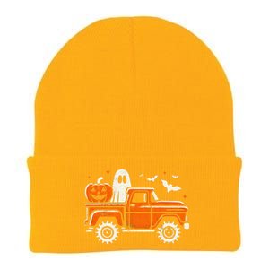 Monster Truck Pumpkin Ghost Halloween Gift Knit Cap Winter Beanie