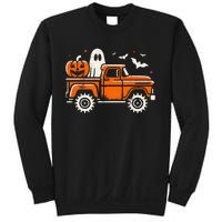 Monster Truck Pumpkin Ghost Halloween Gift Sweatshirt