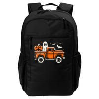 Monster Truck Pumpkin Ghost Halloween Gift Daily Commute Backpack