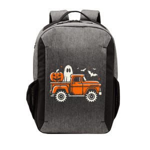 Monster Truck Pumpkin Ghost Halloween Gift Vector Backpack