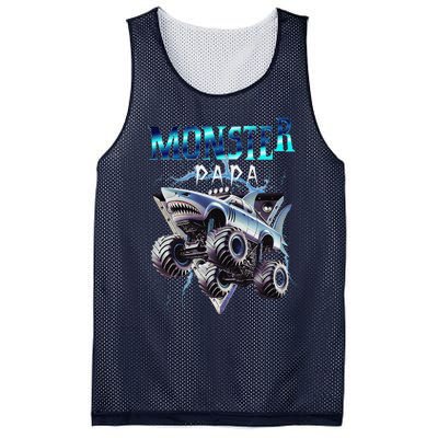 Monster Truck Papa Monster Truck Are My Jam Truck Lovers Mesh Reversible Basketball Jersey Tank