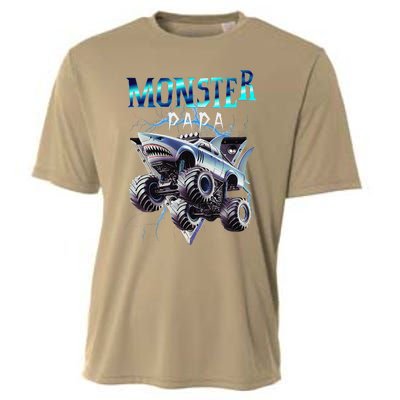 Monster Truck Papa Monster Truck Are My Jam Truck Lovers Cooling Performance Crew T-Shirt