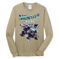 Monster Truck Papa Monster Truck Are My Jam Truck Lovers Tall Long Sleeve T-Shirt