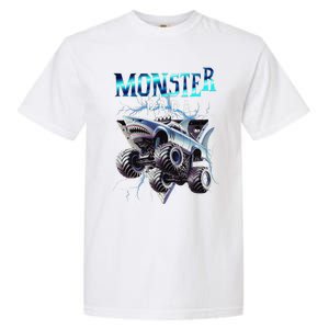 Monster Truck Papa Monster Truck Are My Jam Truck Lovers Garment-Dyed Heavyweight T-Shirt