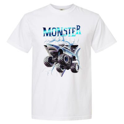 Monster Truck Papa Monster Truck Are My Jam Truck Lovers Garment-Dyed Heavyweight T-Shirt