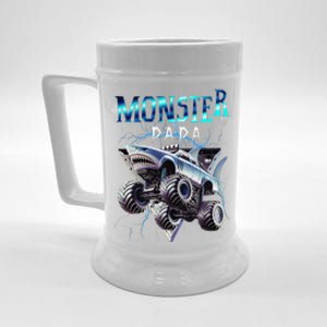 Monster Truck Papa Monster Truck Are My Jam Truck Lovers Beer Stein