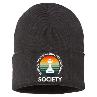 Manual Transmission Preservation Society Gearbox Mechanical Sustainable Knit Beanie