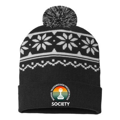 Manual Transmission Preservation Society Gearbox Mechanical USA-Made Snowflake Beanie