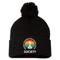 Manual Transmission Preservation Society Gearbox Mechanical Pom Pom 12in Knit Beanie