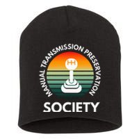 Manual Transmission Preservation Society Gearbox Mechanical Short Acrylic Beanie