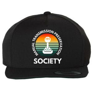 Manual Transmission Preservation Society Gearbox Mechanical Wool Snapback Cap