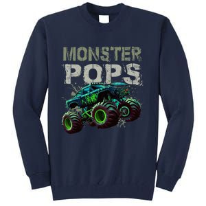 Monster Truck Pops Family Matching Monster Truck Lovers Tall Sweatshirt