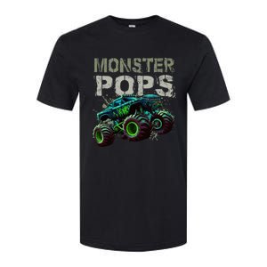 Monster Truck Pops Family Matching Monster Truck Lovers Softstyle CVC T-Shirt