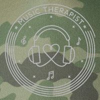 Music Therapist Postive Vibes for Music Lovers and DJs Legacy Tie Dye Trucker Hat