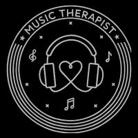 Music Therapist Postive Vibes for Music Lovers and DJs Backpack