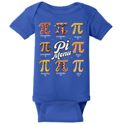Math Teacher Pi Day 3.14 Pie Baby Bodysuit