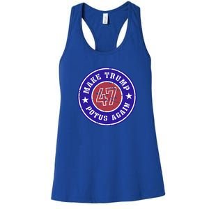 Make Trump Potus Again 2024 Women's Racerback Tank