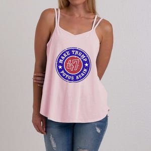 Make Trump Potus Again 2024 Women's Strappy Tank