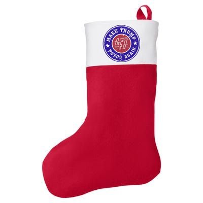 Make Trump Potus Again 2024 Felt Holiday Christmas Stocking