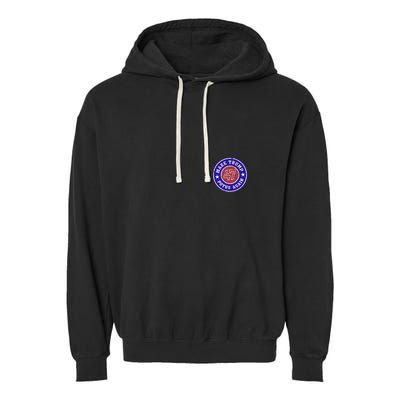 Make Trump Potus Again 47 Back And Front Garment-Dyed Fleece Hoodie