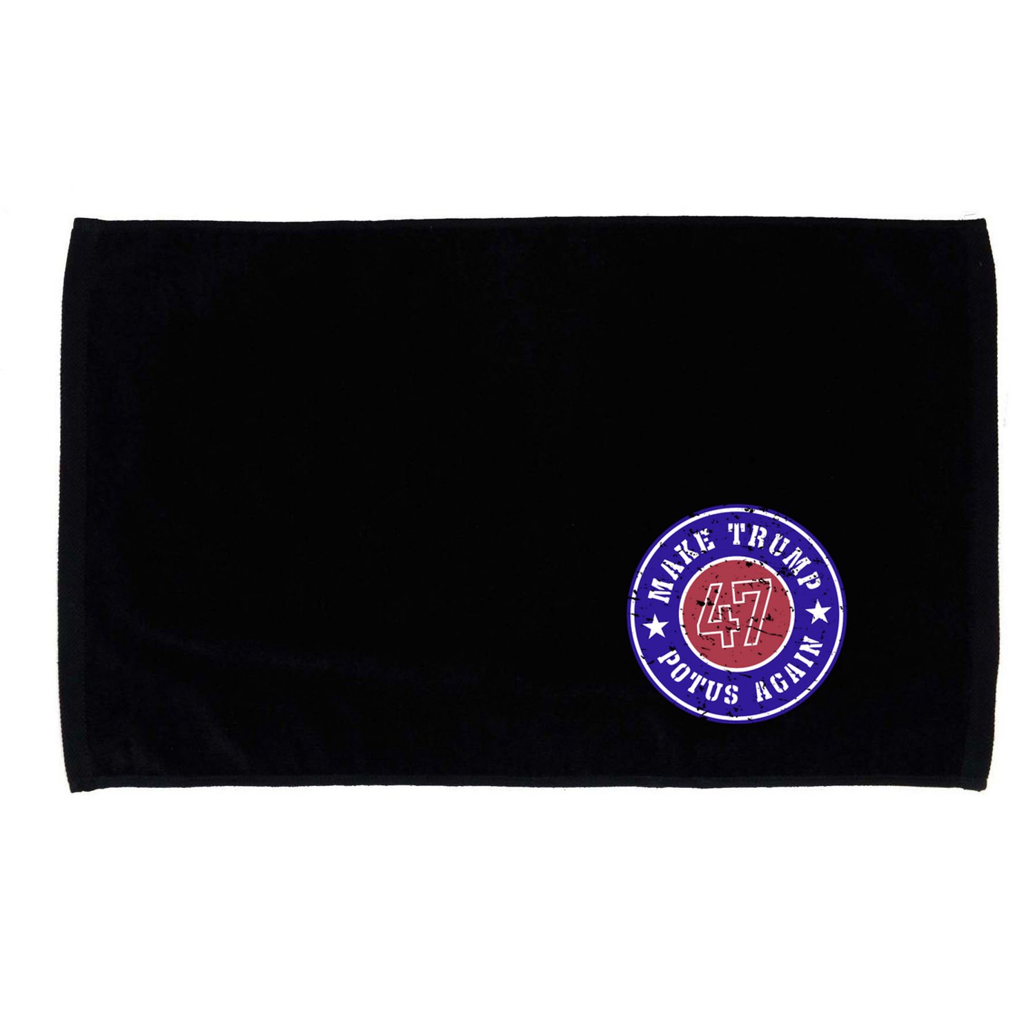 Make Trump Potus Again 47 Back And Front Microfiber Hand Towel
