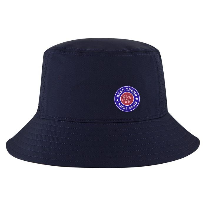 Make Trump Potus Again 47 Back And Front Cool Comfort Performance Bucket Hat