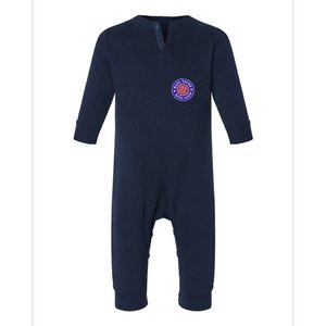 Make Trump Potus Again 47 Back And Front Infant Fleece One Piece