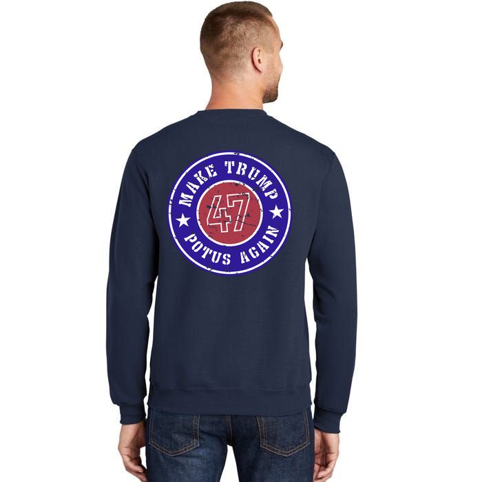 Make Trump Potus Again 47 Back And Front Sweatshirt