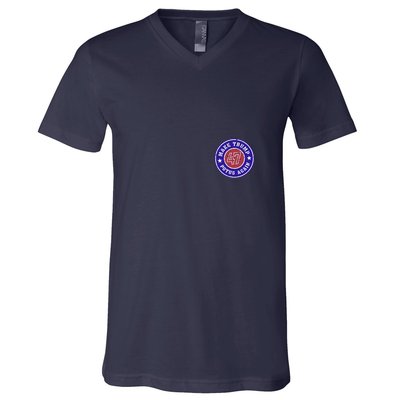 Make Trump Potus Again 47 Back And Front V-Neck T-Shirt