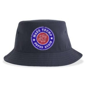 Make Trump Potus Again 47 Back And Front Sustainable Bucket Hat