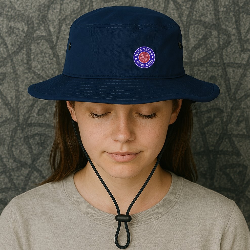 Make Trump Potus Again 47 Back And Front Bucket Hat