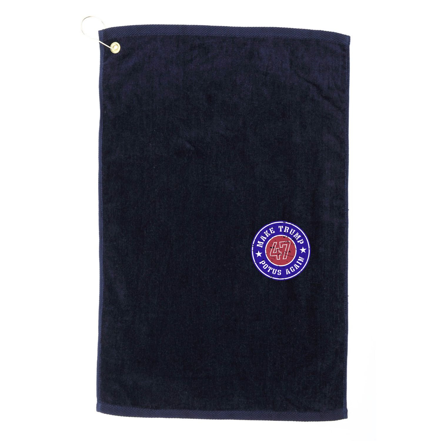 Make Trump Potus Again 47 Back And Front Golf Towel
