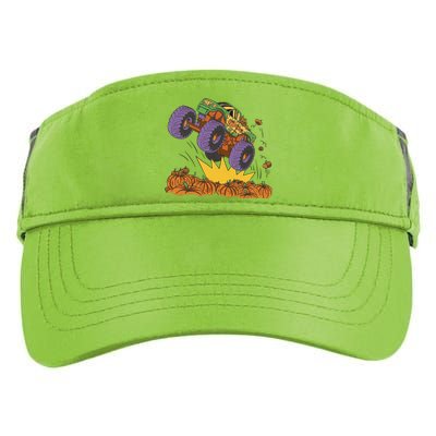 Monster Truck Pumpkin Patch Adult Drive Performance Visor