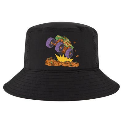 Monster Truck Pumpkin Patch Cool Comfort Performance Bucket Hat