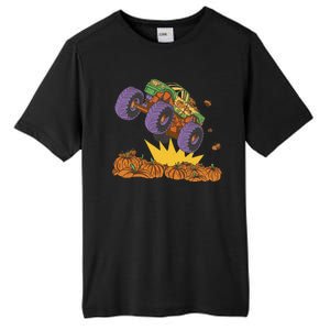 Monster Truck Pumpkin Patch Tall Fusion ChromaSoft Performance T-Shirt