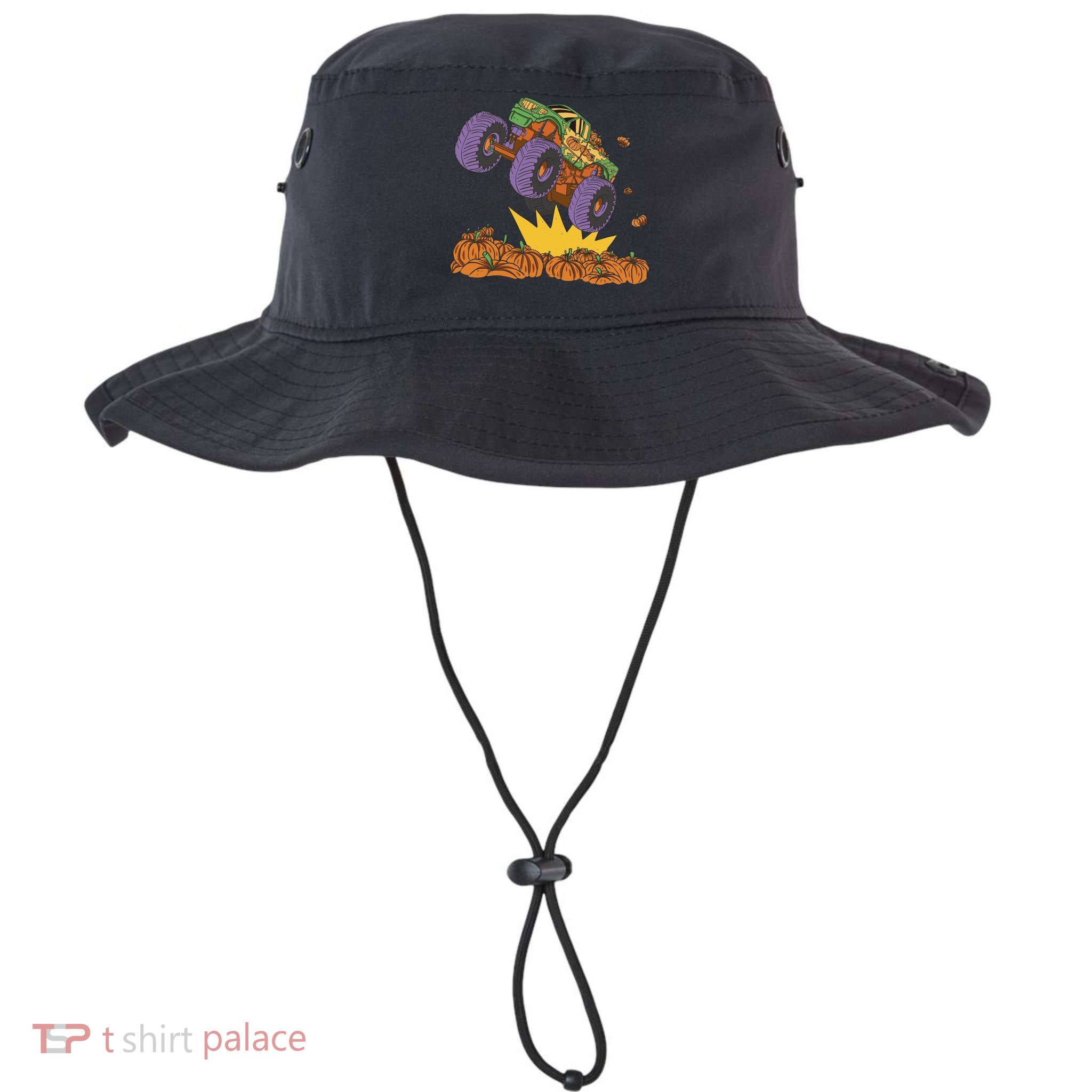 Monster Truck Pumpkin Patch Bucket Hat