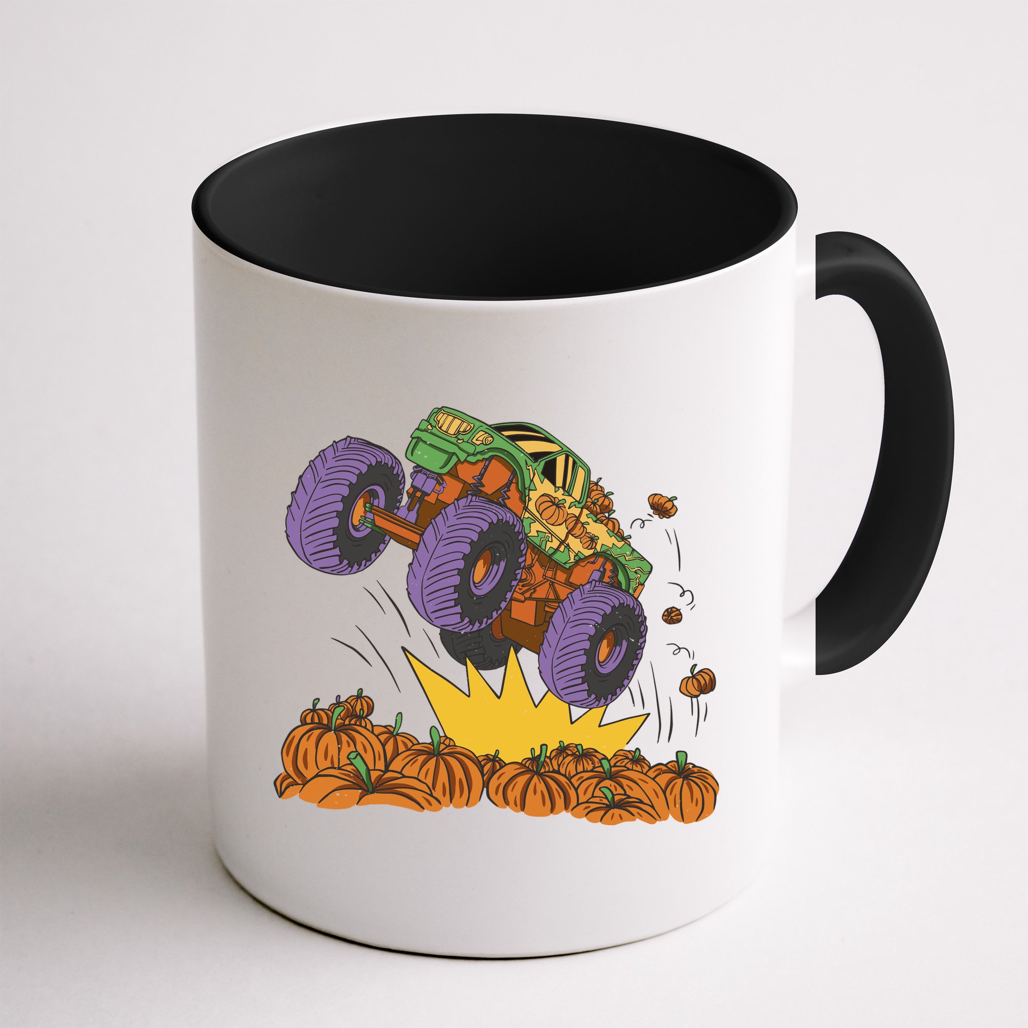 Monster Truck Pumpkin Patch Mug