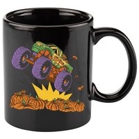 Monster Truck Pumpkin Patch 11oz C Handle Ceramic Mug