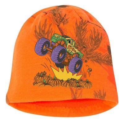 Monster Truck Pumpkin Patch Kati - Camo Knit Beanie