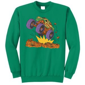 Monster Truck Pumpkin Patch Sweatshirt