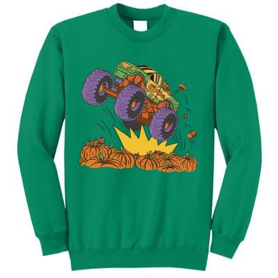 Monster Truck Pumpkin Patch Sweatshirt