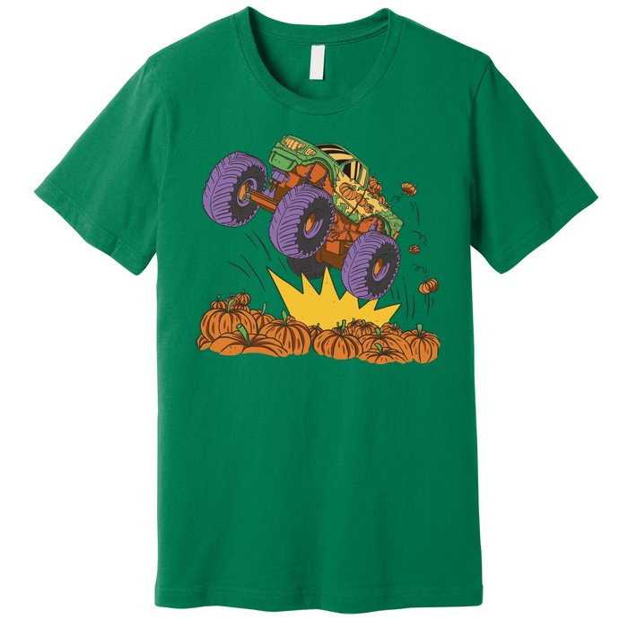 Monster Truck Pumpkin Patch Premium T-Shirt